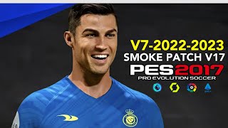 PES 2017, SMOKE PATCH V17.4 2023 V6, 3/6/23