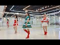 Jingle Bell Swing | Christmas Play Step (Improver) teach line dance| Withus, Yoon