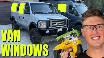 The ULTIMATE Van Window Guide (Concepts + Installation)