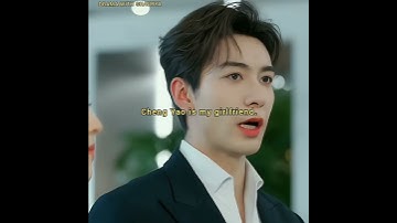 Finally ! He announce his relationship publicly 🥰 Cdrama 🎭~My Boss #cdrama #drama #shorts #viral