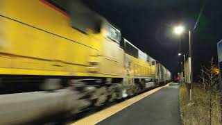 Extreme Rarity: WAMX 3892 leads three SD60Ms on T018 through Morton Grove