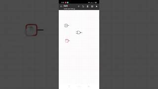 NAND GATE Test in Logic gate simulator app screenshot 4