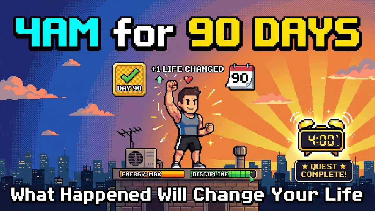 He Woke Up at 4AM for 90 Days Straight | What Happened Will Change Your Life