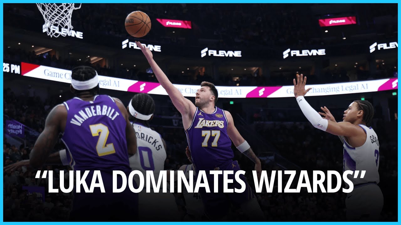 Luka Dončić Triple-Double Domination! Lakers Beat Wizards । USA NEWS TODAY