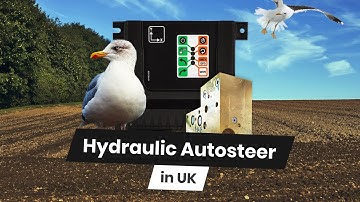 FieldBee Hydraulic Autosteer on Fendt 415 // Drilling field operation