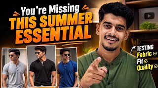 Best Henley T-Shirts For Men 2026 | Starting from ₹299!! (Wardrobe Essentials) screenshot 1