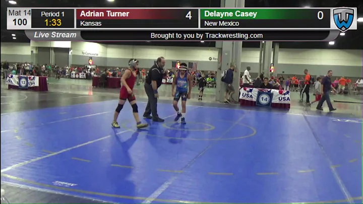572 Novice 100 Adrian Turner Kansas vs Delayne Cas...