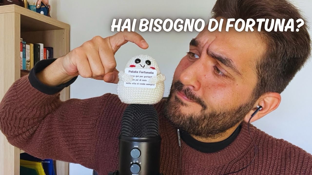 ASMR per chi ha BISOGNO di FORTUNA | Whispering, Brushing, Mouthsounds | 100% RELAX e TINGLES