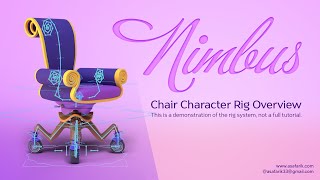 Nimbus – Rig Showcase | 3D Character Rigging in Blender