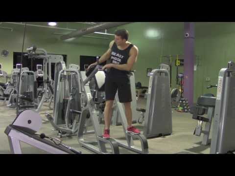Captain's Chair Knee Raise - HASfit Abdominal Exercises - Ab Exercises - Abs Exercise
