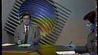 1991 Vht. De Abertura Dojornal Da Cultura,Com O Rodolfo Konder E A Valéria Grillorede Cultura
