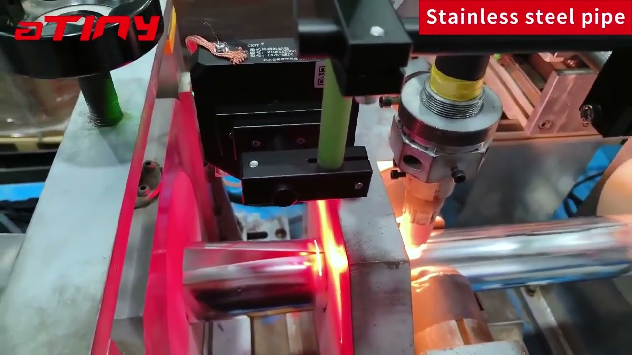ATINY Laser Seam Tracking System for Pipeline Welding: Fully Automated Recognition & Guidance