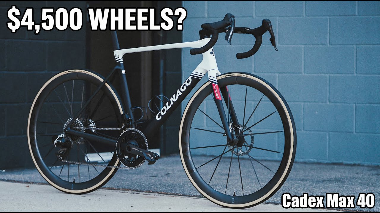 $4,500 Wheelset? CADEX Max 40 Review (Carbon Spokes, 1,249g) - YouTube