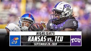 Kansas vs. TCU Football Highlights (2019)| Stadium