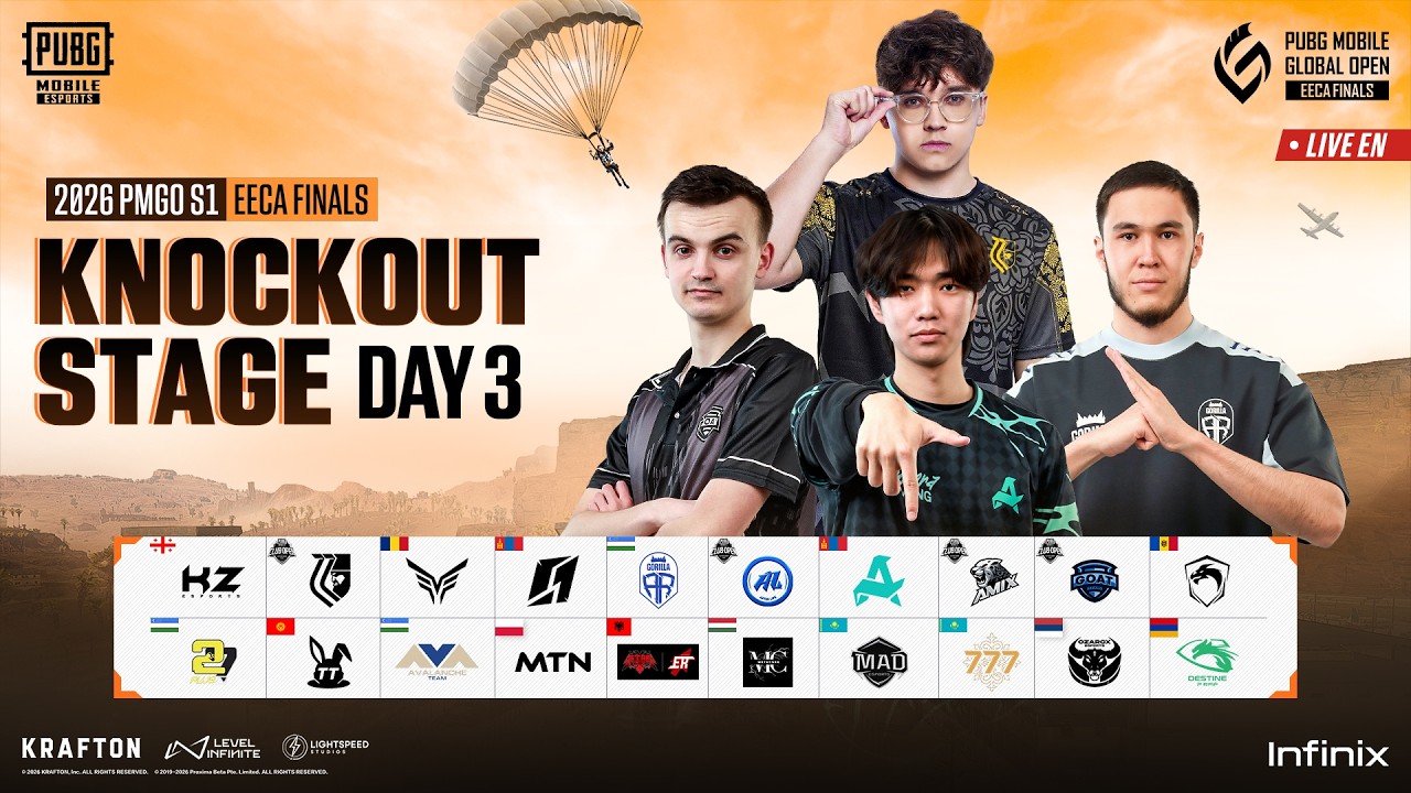 [EN] 2026 PMGO Season 1 Eastern Europe & Central Asia Finals | Knockout Stage Day 3