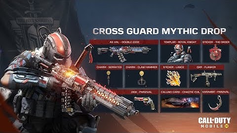 CROSS GUARD MYTHIC DROP - AS VAL - DOUBLE EDGE | SEASON 2 2021 | CALL OF DUTY®: MOBILE | MR.JOKER®