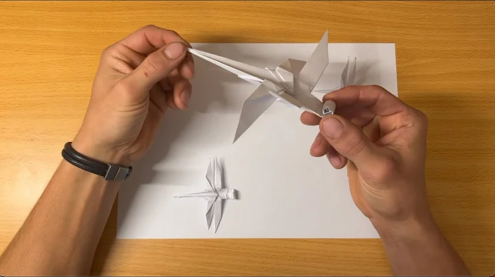 Easy Origami Dragonfly   Paper Dragonfly Tutorial