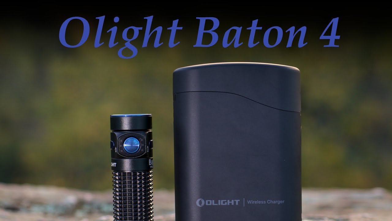 Olight baton 4 premium EDC Flashlight français YouTube