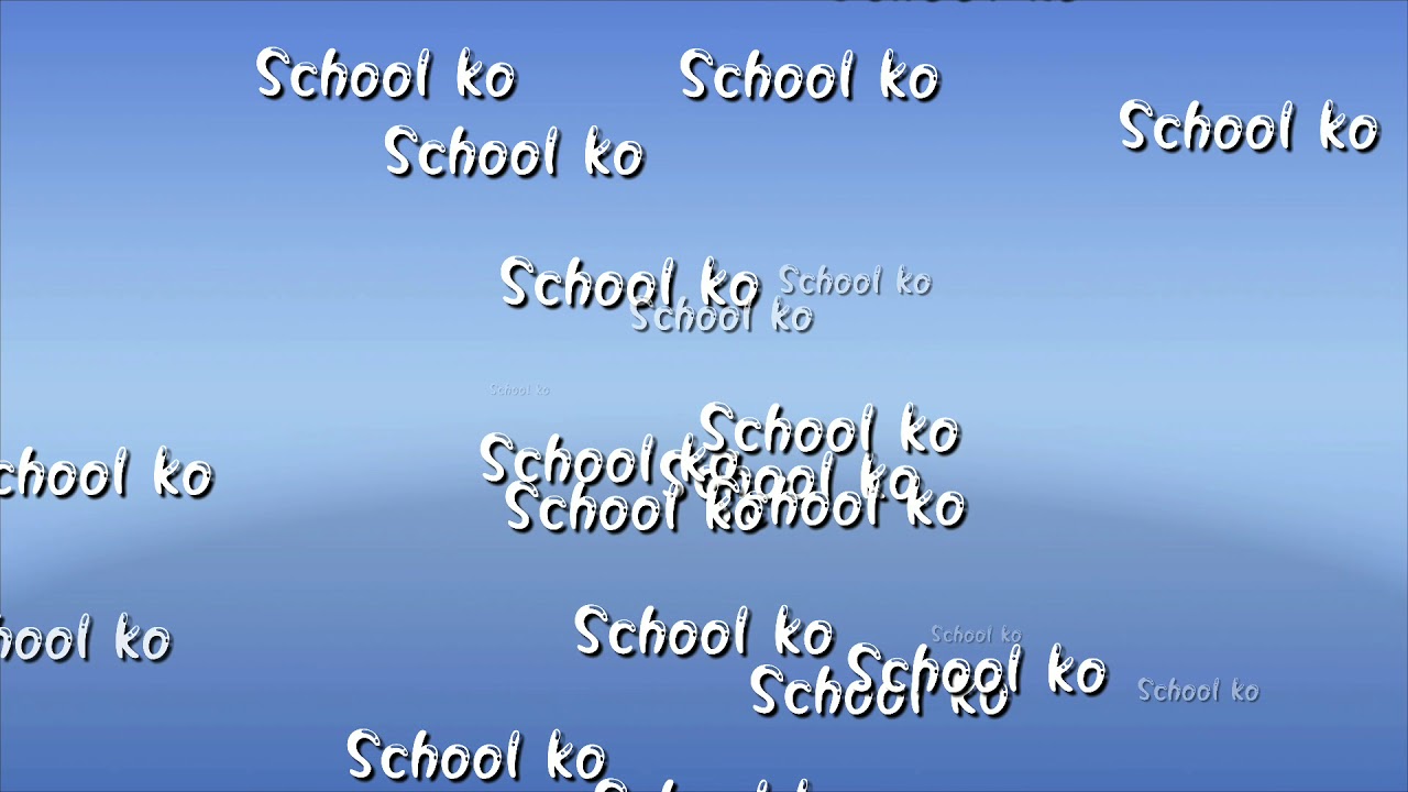 School life (theme song)