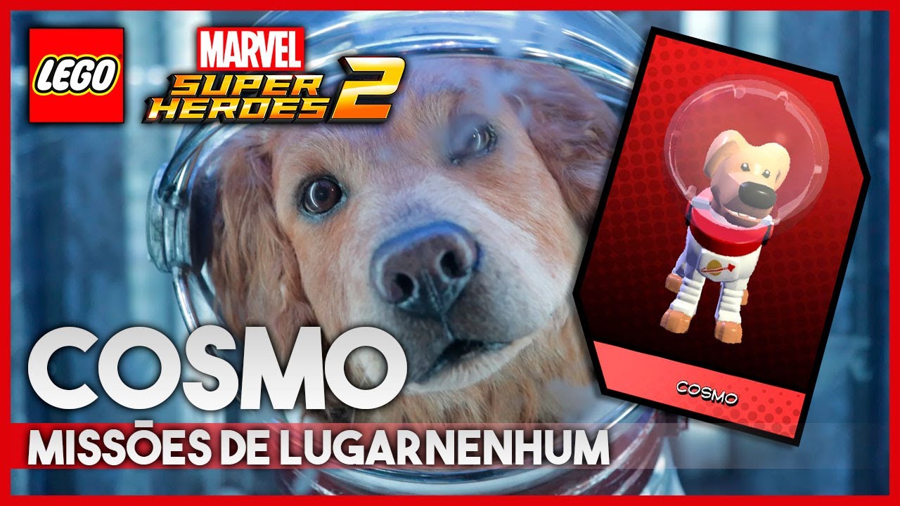 LEGO Marvel Super Heroes 2 | Desbloqueando o COSMO | Missões LugarNenhum | Desde Atari - YouTube