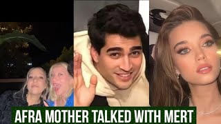 Afra Saraçoğlu Mother Talked with Mert Ramazan Demir