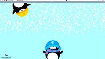Flow Browser running PenguinMark on the Raspberry Pi 400
