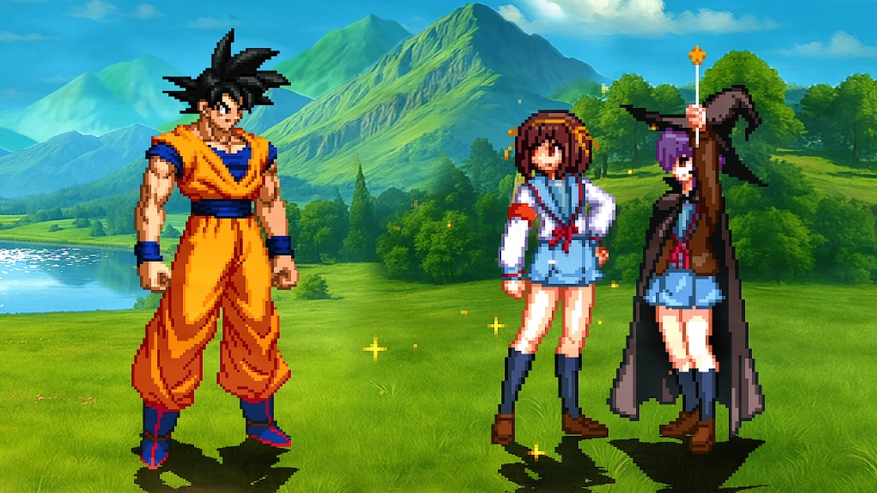 Goku Vs. Haruhi Suzumiya - SOS Brigade