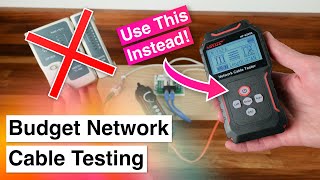 This Budget Network Cable Tester is AWESOME!  Noyafa NF8209S