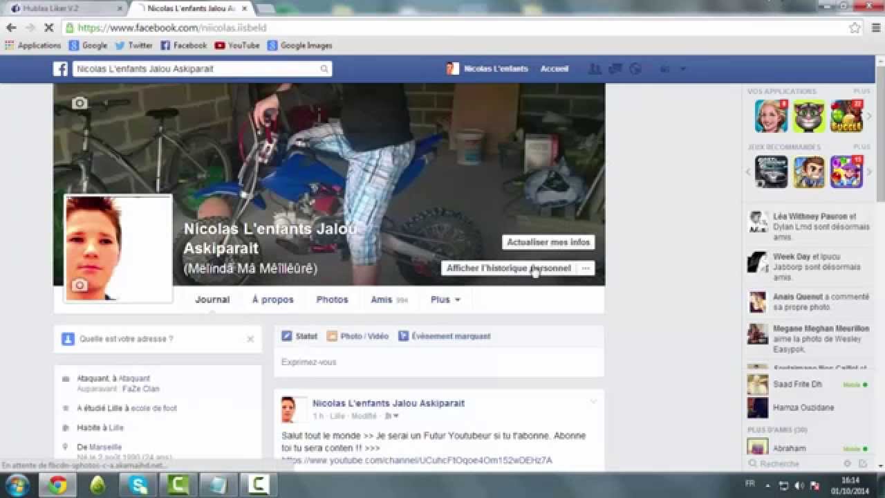 #3 Comment avoir plein de j'aime sur facebook bien expliquer !! - YouTube