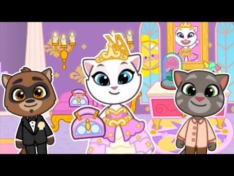 LA PRINCESA ANGELA | Historias de Talking Tom And Friends World