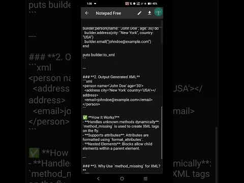 Generate XML Dynamically