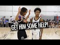 8th grade peyton kemp gets wild vs mookie betts aau team  the family heats up