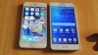 Samsung Galaxy Grand Prime vs iPhone 6 - Review HD