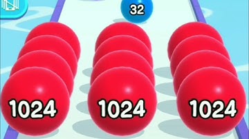 Ball Run 2048 - New All Levels Walkthrough Android iOS Gameplay Level 8-10