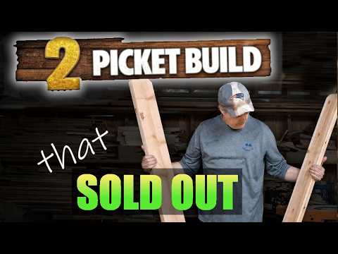 the 2 PICKET BUILD that you can't STOP Building