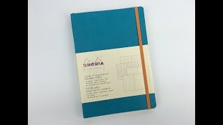 Rhodia Goalbook Review (Pros and Cons) - Dot Grid notebook for bullet journaling