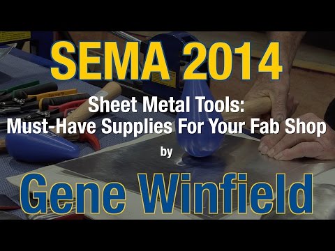 Sheet Metal Tools: Must-have Supplies For Your Fabrication Shop – SEMA 2014 Eastwood Booth