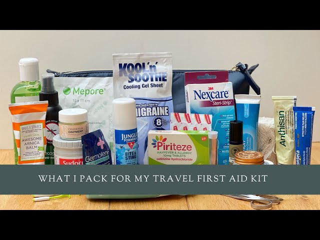 Diary of a Crafty Lady: DIY Ziplock Bag Travel Kit / First Aid Kit