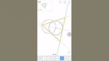 Euclidea Delta 3 5 Lines solution