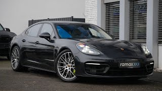 Porsche Panamera 4 E-Hybrid Platinum Edition In Vulkangraukreide 4K Uncut