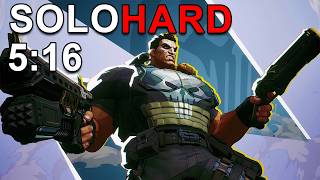 Marvel Rivals - Blood Hunt - Speedrun Solo Punisher Hard In 5:16 Minutes @RuNix76