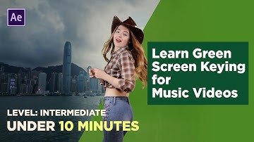 After Effects Tutorial ➡ How to remove green screen chroma keying | infilmvfx