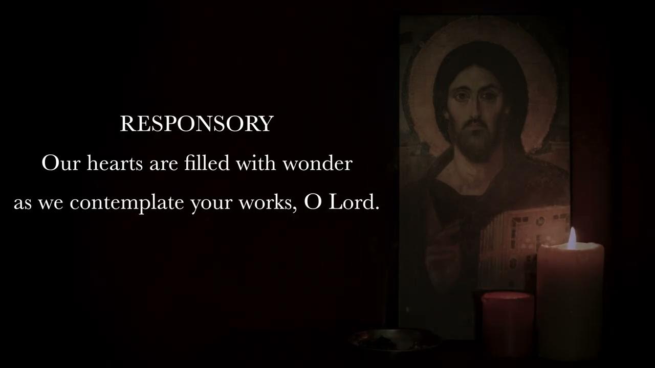 Printable Evening Prayer Liturgy Of The Hours Printable Evening Prayer Liturgy Of The Hours