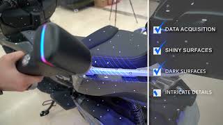 SCANTECH | KSCAN-Magic - 3D Scanning A BMW Motorbike