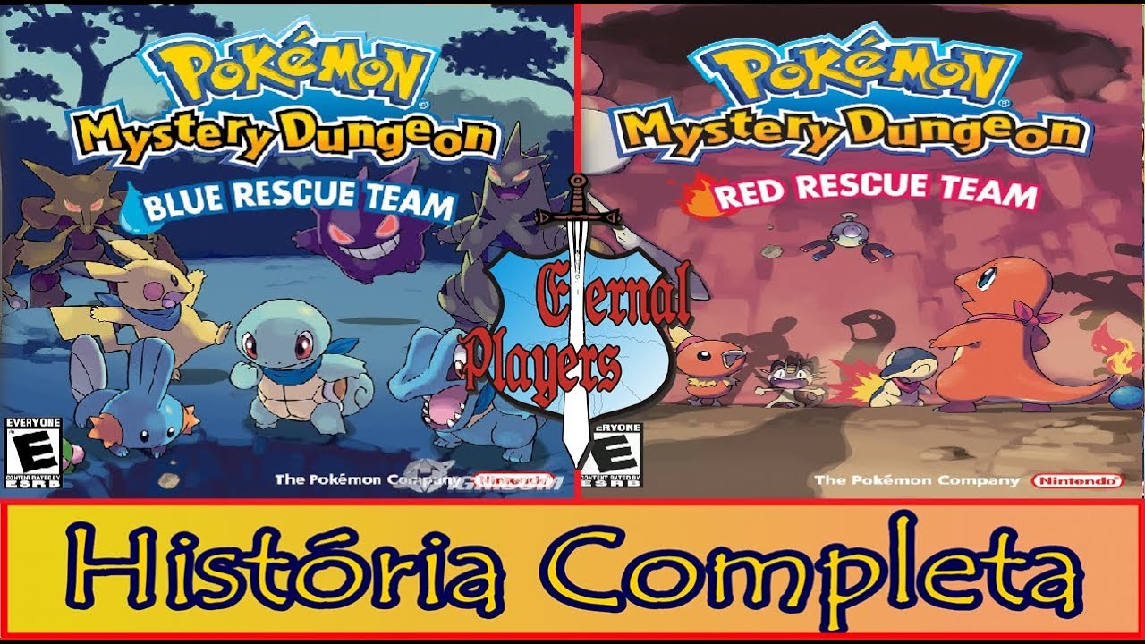 GBA / DS – Pokémon Mystery Dungeon: Red Rescue Team & Blue Rescue Team –  Análise / Dicas / Detonado parte 1