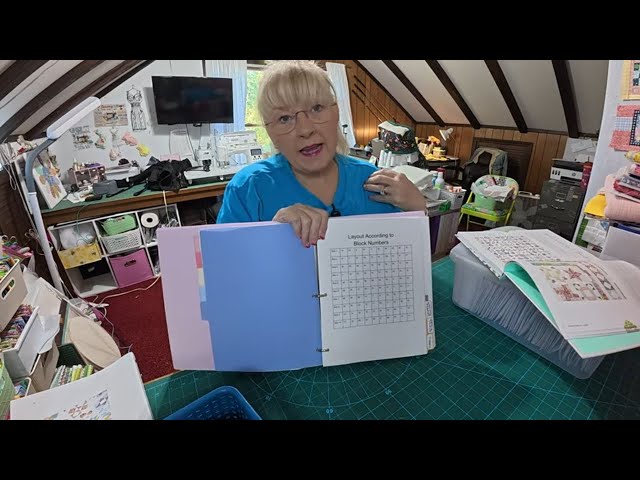 Lets Get our Alice's Wonderland Quilt Organized with this Great