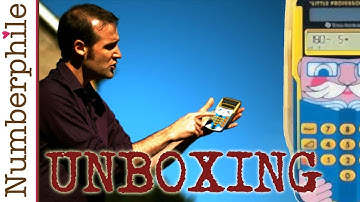Calculator Unboxing #5 (Little Professor) - Numberphile