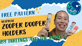 Bag Making Tutorial | FREE Zooper Dooper Holder Pattern (Neoprene | 2 Styles + Bound & Unbound)