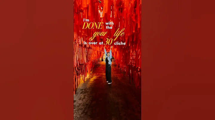 Tired of Society’s Timeline? Same. #RealTalk in Your 30s