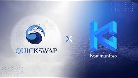 How to Farm your KOM/QUICK LP Token with Quickswap and Earn +1000% Rewards + Fee APY